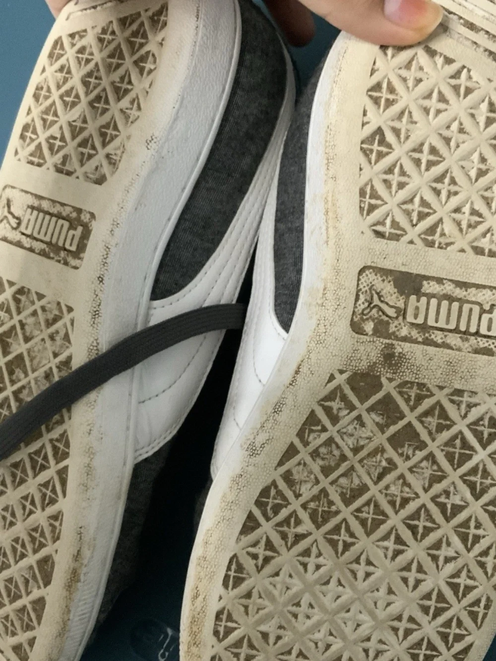 Puma Women's Shoes Active Lace Up Grey Sneakers Size 5